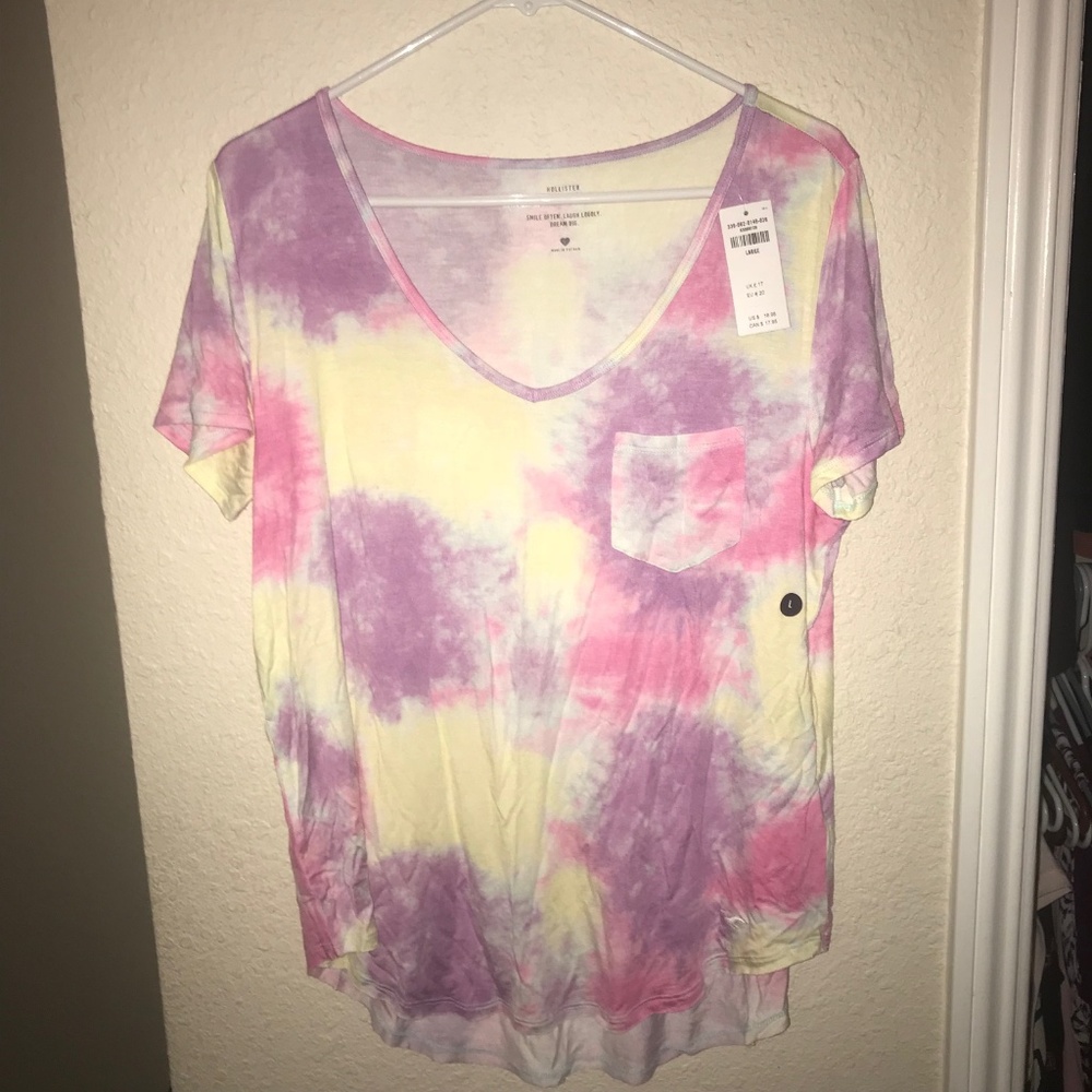 NWT Hollister Tie Dye Shirt
